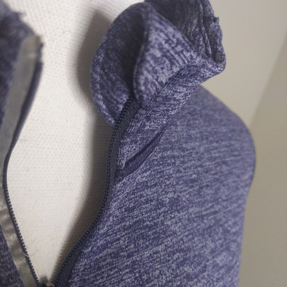 Lucy Athletic Zip Jacket Women’s Medium | Purple Grey Running Exercise Fleece Li - Picture 6 of 10
